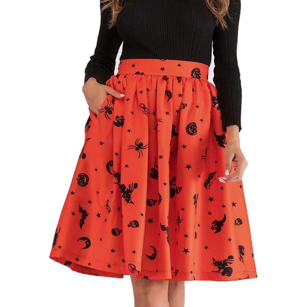 Halloween Swing Skirt